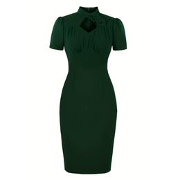 Womens Spring And Autumn Fashion Sexy Slim Sheath Pencil Dress