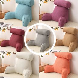 Pillow Sofa Cushion Back Pillow Reading Pillow Cushion Bed Car Office Sofa Support Chair With Armrest Detachable Back Support refined