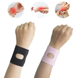 Wrist Support Adjustable Brace Polyester Ultra Slim Protector Wrap Band Pain Relief Gym Sports Strap Men