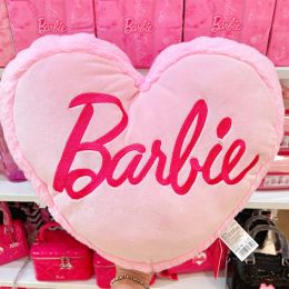 Pillow Barbie Letter Love Plush Throw Pillow Pink Lovely Girl Heart Doll Pillow Girls Gift
