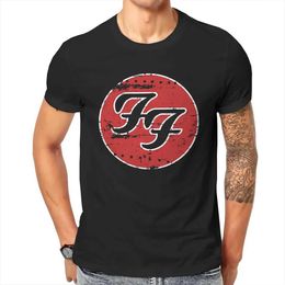 Men's T-Shirts Mens TShirt punkFoo_Fighters Fashion T Shirt Original Streetwear New Trend T240425