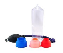 8 Inch POWER Vacuum Penis Pump Male Enhancement Enlargement3 Sleeves S M L R5913699762