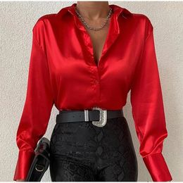 Autumn Loose Shirts Women Long Sleeve Casual Blouses Fashion Spring Clothes Office Lady Tops Female Loose Blouse Girl Tops 22717 240424