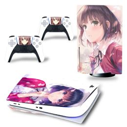 Stickers Sexy Beauty PS5 Standard Disc Edition Skin Sticker Decal Cover for PS5 Console & Controller PS5 Skin Sticker Vinyl