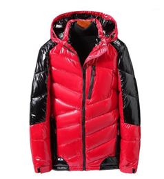 Winter Men Thick Parka Jackets Hooded Plus Size Big 9XL 6XL 7XL 8XL Man Warm Outwear Coat Loose Parka Coat Navy Blue 54 56 60 5815109513