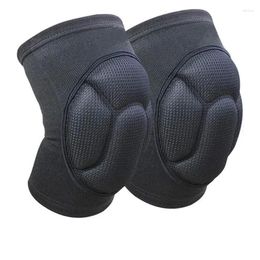 Knee Pads Protection Sports Gear Kneepad Basketball Elastic Men Protector Male NonSlip Brace Fitness Thickened Support