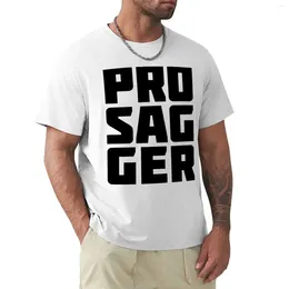 Men's Polos PROSAGGER L40w ZER0 T-Shirt Summer Tops Shirts Graphic Tees Blouse Plain White T Men