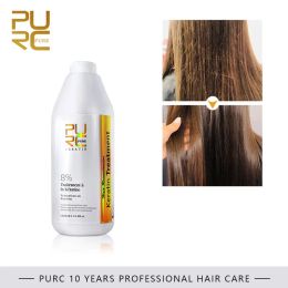 Wigs PURC Brazilian Keratin Hair Treatment Formalin Pure Keratin Straightening Smoothing for Hair Hot Sale Free Shipping 1000ml 11.11