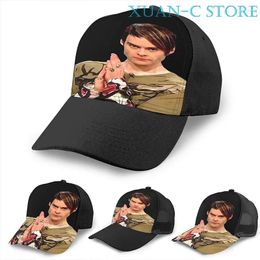 Ball Caps Stefon Basketball Cap Men Women Fashion All Over Print Black Unisex Adult Hat