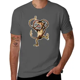 Men's Polos Monkey T-Shirt Summer Tops Quick Drying Shirt Mens Tall T Shirts