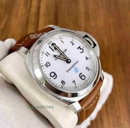 Fashion luxury Penarrei watch designer Lumino Series White Plate Manual Mechanical Watch Mens