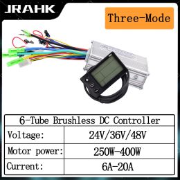 Accessories JRAHK Electric Scooter Controller With LCD Display EBike Brushless Motors 24V36V48V 250W400W For Bicycle Accessories