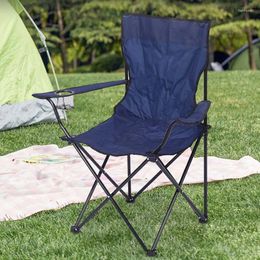 Camp Furniture Portable Camping Chair Fully Cup Holder Carry Bag Included Collapsible For Tailgates Beach And Sports