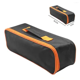 Storage Bags 2PCS Vacuum Cleaner Bag Car Kit Tool Case Portable Organizer Accessories (Black)