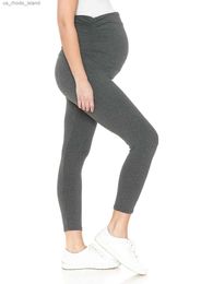 Maternity Bottoms Maternity Leggings Over The Belly Pregnancy Casual Yoga Tights leggings over the belly lounge pants women jogger scrub forL24026