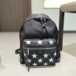 Mens Luxury Back Pack Designer Nylon Backpack Zipper Backpacks Womens Simple Brief Back Pack Young Man Ladies Rendered Totes Handbag Palm Knapsack CXG240581-14