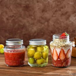 Storage Bottles Glass Mason Jars Canning Jars(5-17) OZ Jelly With Food Grade Safe Metal Lids Honey Wedding Favors Shower DIY Spice
