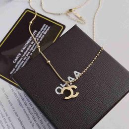 Luxury Quality Pendant Necklace Charm Selection Fashion Matching Personalised Style Designer Super Brand Classic Premium Jewellery Accessories Shoppi04al