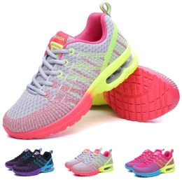 Boots Women Tennis Shoes Air Cushion 4CM Height Increase Mesh Sports Sneakers Female Fitness Outdoor Breathable Jogging Trainers Shoes