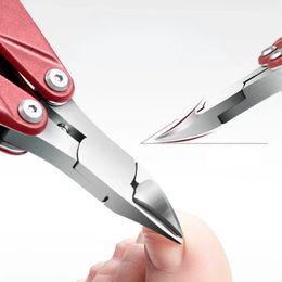 1Pcs Nail Pliers Click Nose Silicon Design for Nail Clippers Gel Polish Remove Pedicure Manicure Color Nail Art Tools