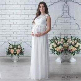 Maternity Dresses Maternity Dress Lace Sleeveless Maternity Maxi Dress for Baby Shower Maternity Photoshoot Wedding Casual Wear Long Dresses