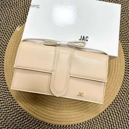 Luxury Jacquemues Bag Leather Canvas Shoulder Baguette Bag Strap Womens Mens Clutch Tote Bag Designer Bags Fashion Black Handbag Flap Sa 598