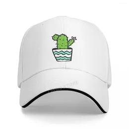 Berets Cartoon Elements CACTUS Print Baseball Cap Lovely Girl Sun Hat Fashion Summer Men Women Snapback Hats