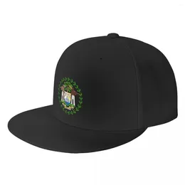 Ball Caps Personalised Coat Of Arms Belize Baseball Cap Flat Sports Snapback Men Women's Adjustable Hip Hop Dad Hat