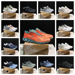 Running Shotos Punhos Designer 2024 On Monsters Man Sapatos femininos Whie All Shoes OC Monser Nova Running Shoes Black Grey Lhloy Niagara Blue Sea Green para homens 39N5