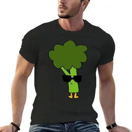 Men's Polos Cool Broccoli Socks T-Shirt Short Graphic T Shirt Men Workout