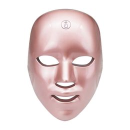 Professional 7 Colour Anti-Aging Beauty Red Blue Light Therapy Device Led Face Mask and Neck