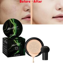 Creams Mushroom Head Concealer Air Cushion CC Cream Moisturizing Natural Repairing Isolation Longlasting Beauty Makeup Korean Cosmetic