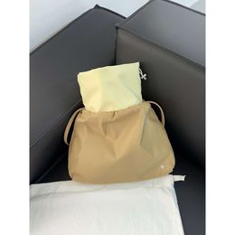 The Row Nylon Cloud Bag Large Capacity New Tote Bag Unique and High end Waterproof One Shoulder Underarm Bag for Women KLE0