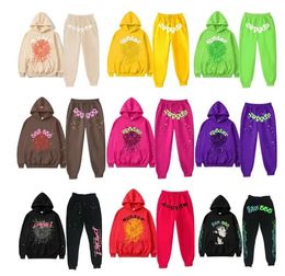 spider hoodies Young Thug Men Women Hoodie High Quality Foam Print Spider Web Graphic Pink Sweatshirts y2k Pullovers S-2XL Designer Hoody Tracksuit #A9