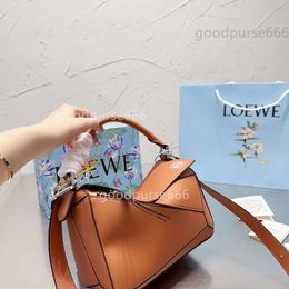 24cm Bags Bag Loe Designer Puzzle Spain Lady Girl Tote Splice Small Size Large Capacity Crossbody Single Shoulder Men Women Premium Handbags 14SS