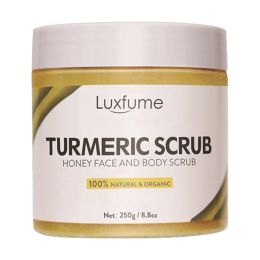 Treatments Face Body Scrub Turmeric Honey Natural Skin Brightening Scrub Lightening Whitening Moisturizing Dead Skin Smooth Skin Scrub