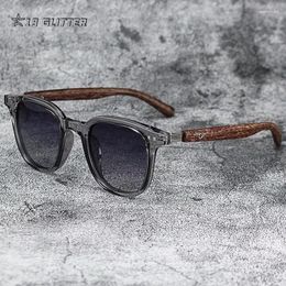 Sunglasses Vintage Retro For Men Fashion Glasses Women Luxury Wood Shades Sonnenbrille Eyewear Accessories