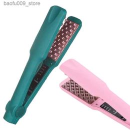 Curling Irons 3D grid curler curling iron corn perm flat professional Q240425