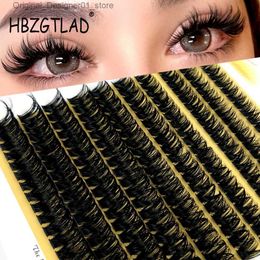 False Eyelashes 10D/20D/30D/40D/60D/80D/100 eyelash extension natural thick mink artificial eyelashes 3D Russian personal makeup eyelash cluster eyelashes Q240425