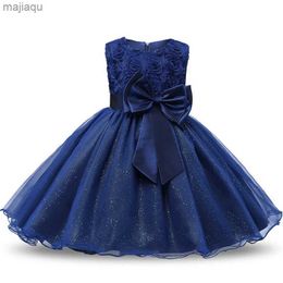 Girl's Dresses Dresses For Graduation 2023 Girls Dress Flower Children Wedding Ball Gowns Beautiful Prinses Girl Bridesmaid kids Robe file 12YrL2404