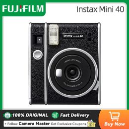 Camera Fujifilm Instax Mini 40 Instant Camera Black + 20 Sheets Instax White Film Gift Photo Camera