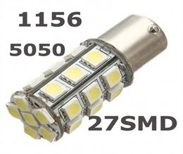 10X 1156 S25 27SMD 5050 LED Bulb for RV SUV Car Turn Tail Signal Bulb Light Marker Light Parking Bulb 12V3774824