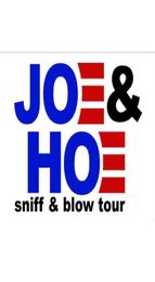 JOE and HOE sniff blow tour Flag With Gun 3x5FT Banners For Decoration Gift Double Stitching Indoor Or Outdoor Polyester Adverti1039186