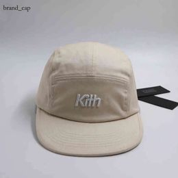 JAYY Kith 5 Panel Camp Adjustable Baseball Cap Snapback Hip Hop Trucker Caps for Men Women Dad Hat Casual Sun Visor Outdoor