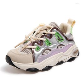 Casual Shoes Big Children Running Girls Sneakers Spring Autumn Breathable Kids Sport Light Outdoor Tenis