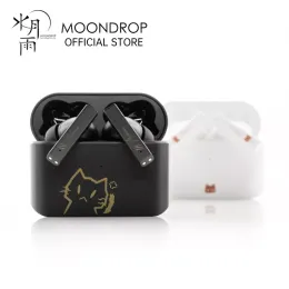 Headphones MoonDrop NEKOCAKE True Wireless Earphones Support ANC A2DP/AVRCP/HFP/HSP/SBC/AAC Active Noise Canceling Earbuds TWS IEMs