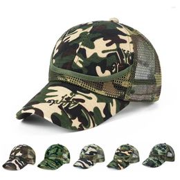 Visors Outdoor Camouflage Mesh Baseball Cap Boy Summer Autumn Hip Hop Hat Sport Hats Net Casual Caps Children Kids