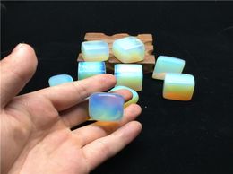 Natural white opal Stone crystal Tumbled Stone Irregular small size beautiful gemstone good polished crystal healing228Y5037788