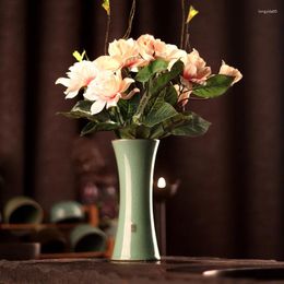 Vases |Ceramic Flower Table Place Flowers Sitting Room Small Pure And Fresh Contracted Home Decoration Vase