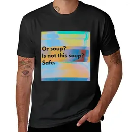 Men's Polos A Poem Of Soup T-Shirt Summer Tops Customs T Shirt Men